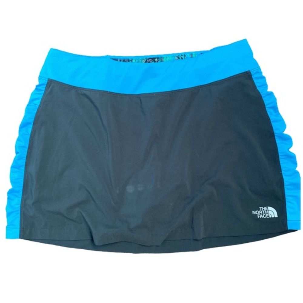 The North Face Skort- M blue gray , polyester spandex